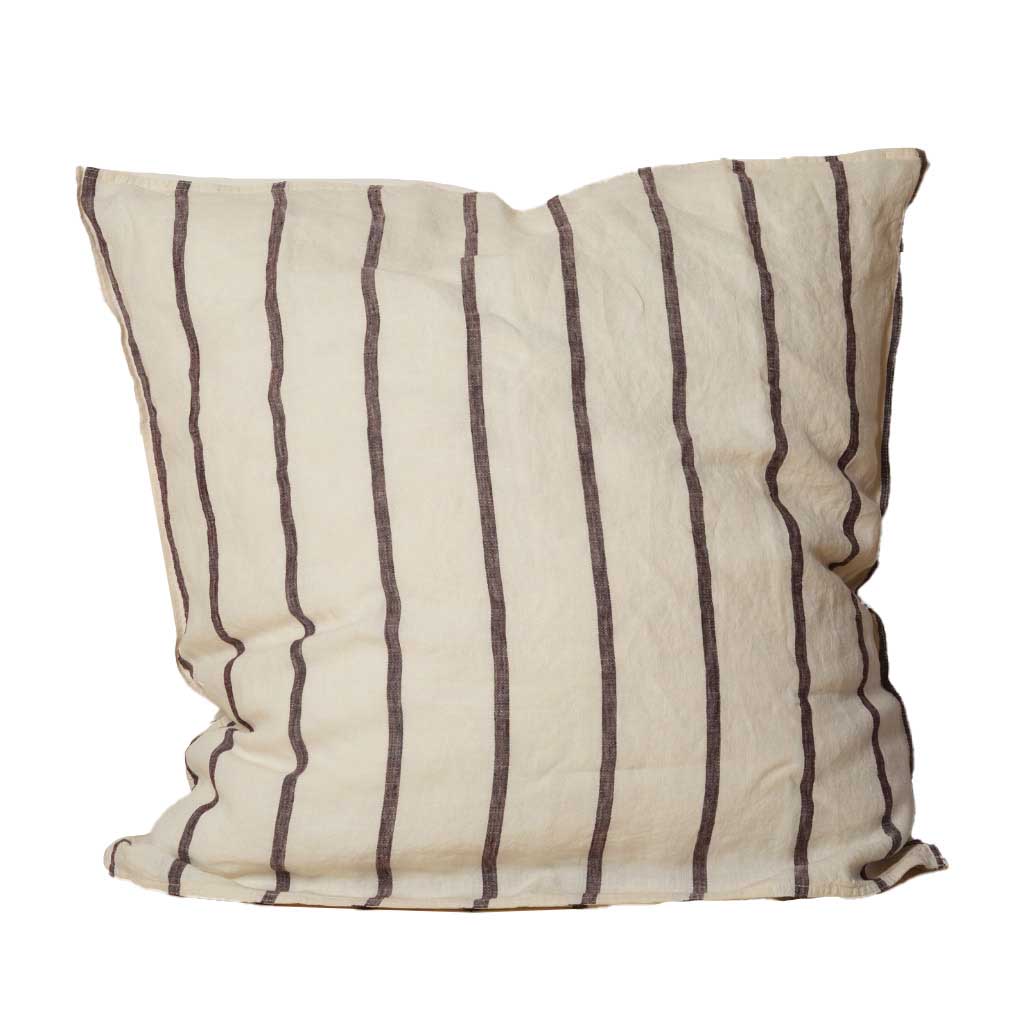 Home Lab 100% French Flax Linen Euro Pillowcase